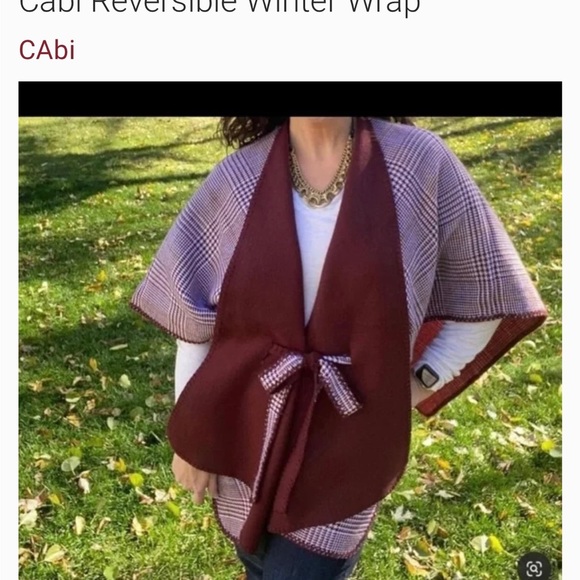 CAbi new in bag fall wrap! - Picture 6 of 8